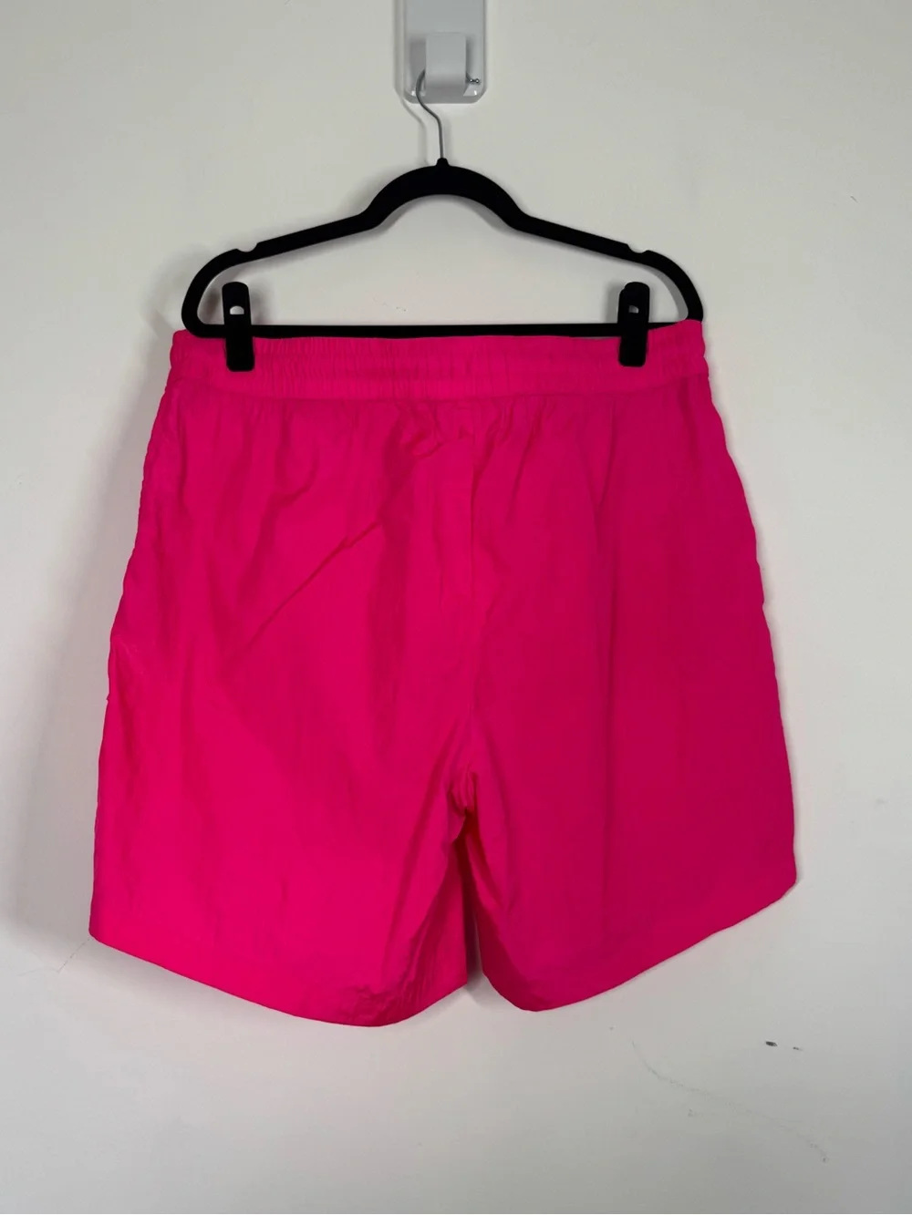 The Future Collective Shorts High Rise Bermuda Winderbreaker Neon